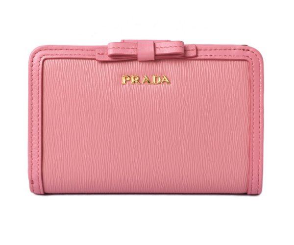 p 19 071 1 Prada Folding Wallet Pink