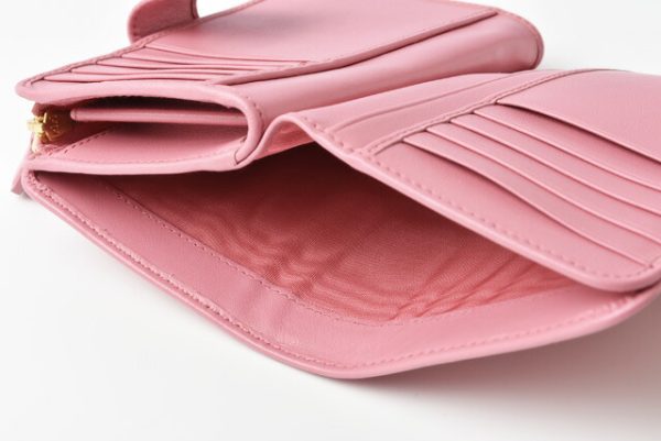 p 19 071 6 Prada Folding Wallet Pink