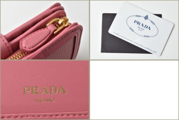 p 19 071 7 Prada Folding Wallet Pink