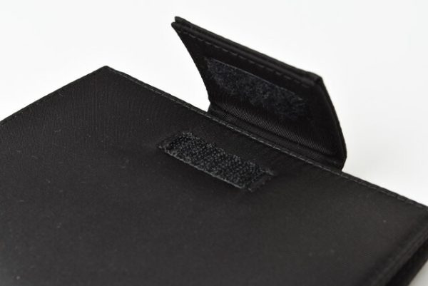 p 19 101 4 Prada Folding Wallet Tessuto Black