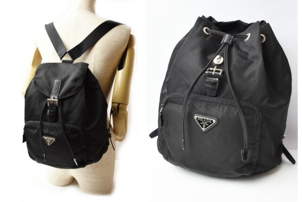 p 20 001 2 Prada Rucksack Nylon Black