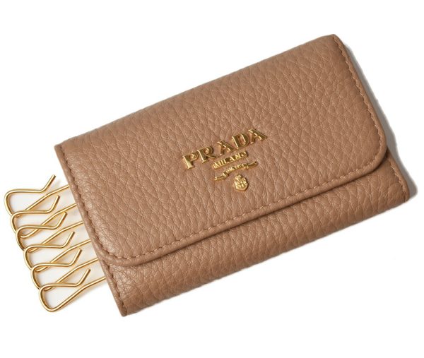 p 20 007 1 Prada Key Case Beige