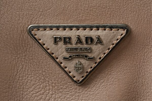 p 201005 33 4 Prada Two Way Handbag Greige Studded Leather