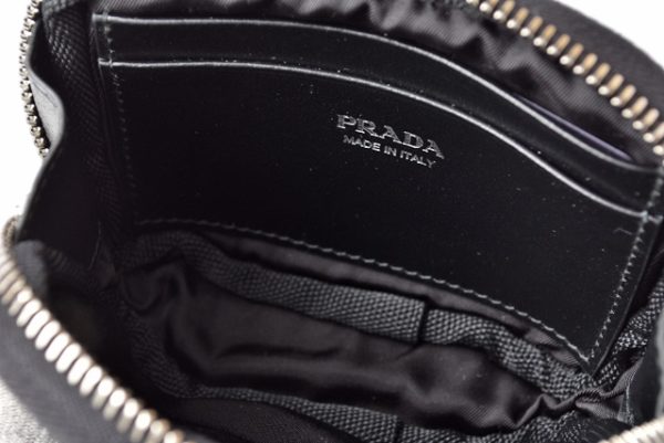 p 201104 708 6 6 Prada Pouch Case Multi Pouch Pocket Tessuto Nylon Black