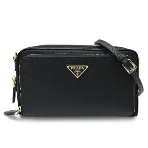 pr1dh058 Burberry Long Wallet Leather Black