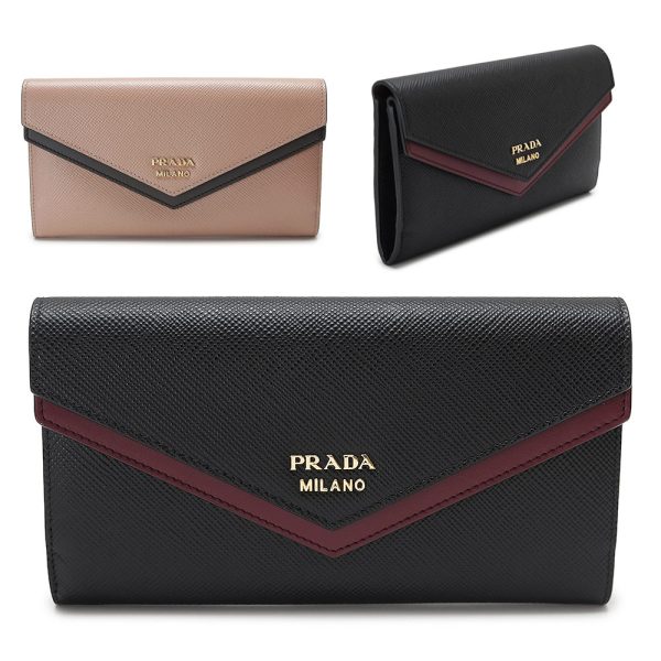 pr1mh030 Prada Wallet Saffiano Leather