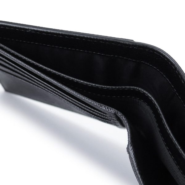 pradamenswallet 5 PRADA Folding Wallet No Coin Saffiano Black