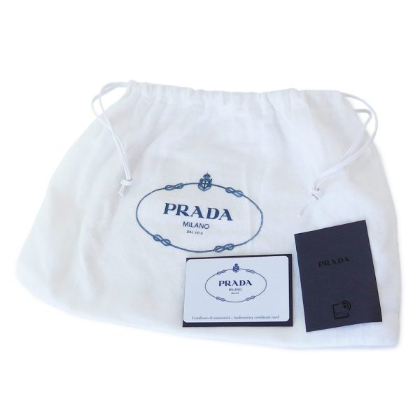 pradapouch 6 PRADA Clutch Bag Shoulder Bag Pouch Nylon Saffiano Black