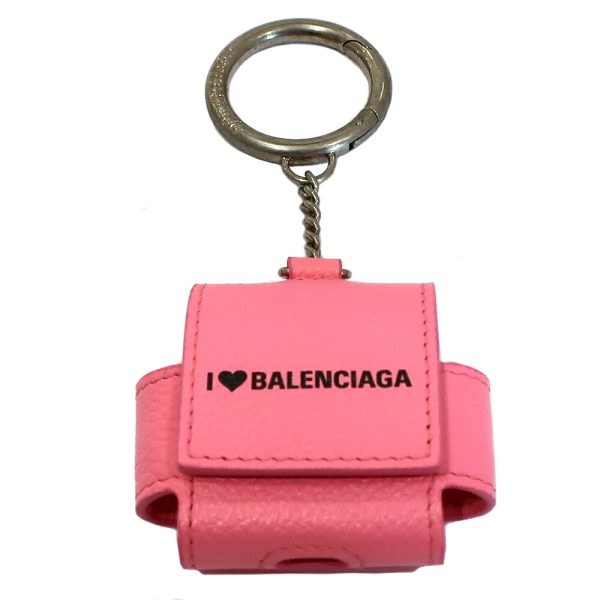 s2311 05 506995mk Balenciaga CASH Large EARPODS PRO Holder Pink