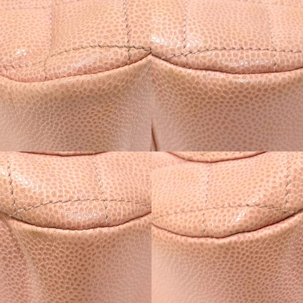 s2311 05 508525tn 03 Chanel Matelasse Chain Shoulder Bag Caviar Skin Pink Coco Mark A20993