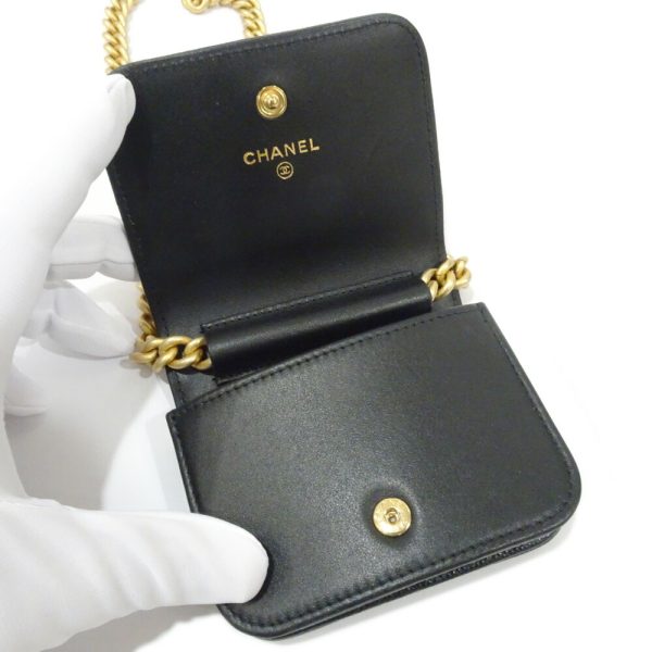 s2401 05 509380ti 05 Chanel Boy Belt Bag Grained Calfskin Caviar Skin Black AP2302 Chain Pouch Shoulder Bag