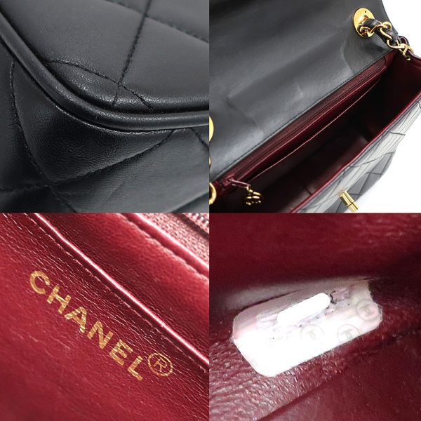 s2403 06 501246ik 04 Chanel Bag Decacoco Matelasse Chain Shoulder CC Lambskin Black