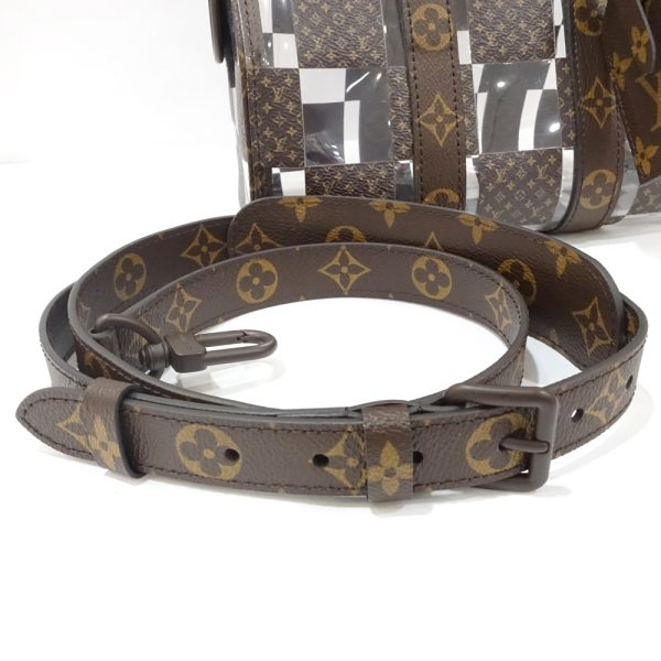 s2405 06 503304ti 07 Louis Vuitton Monogram Chess Keepall Bandouliere 25 Bag 2WAY