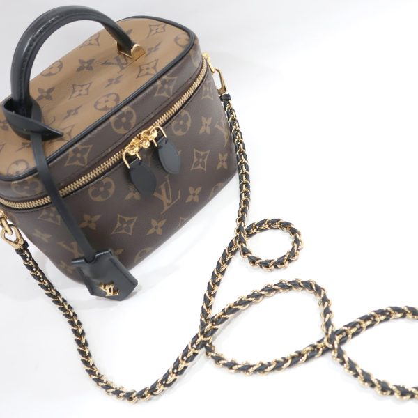 s2406 06 501169ik 01 Louis Vuitton Bag Vanity NV PM Reverse Brown 2WAY Bag