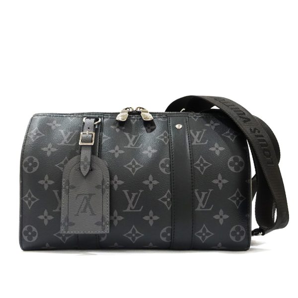 s2406 06 503151tn Louis Vuitton City Keepall Eclipse Reverse Shoulder Bag