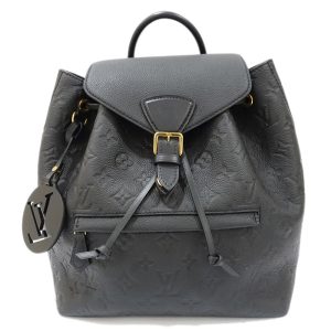 s2406 06 503539ti Michael Kors Backpack Leather Black