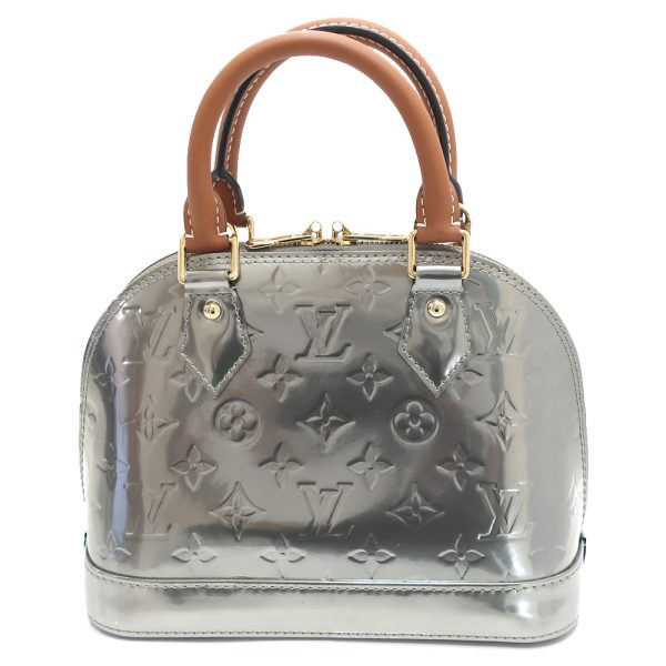 s2406 06 503586mk 01 Louis Vuitton Alma BB Vernis Metallic Handbag 2WAY