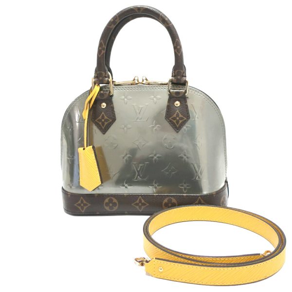 s2406 06 503587mk Louis Vuitton Alma BB Metallic Handbag 2WAY