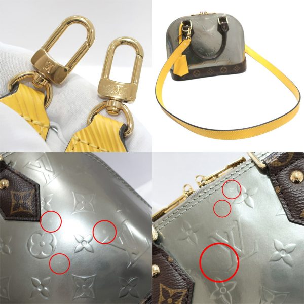 s2406 06 503587mk 07 Louis Vuitton Alma BB Metallic Handbag 2WAY