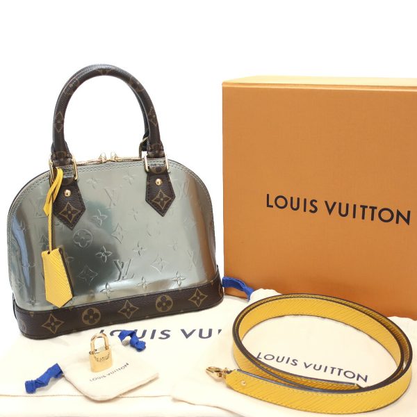 s2406 06 503587mk 09 Louis Vuitton Alma BB Metallic Handbag 2WAY