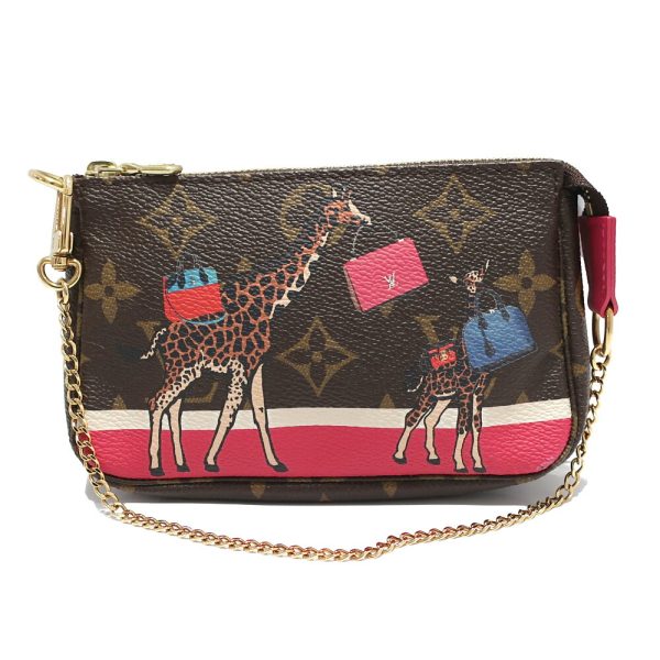 s2406 06 503588mk Louis Vuitton Mini Pochette Accessoire Christmas Giraffe M62087