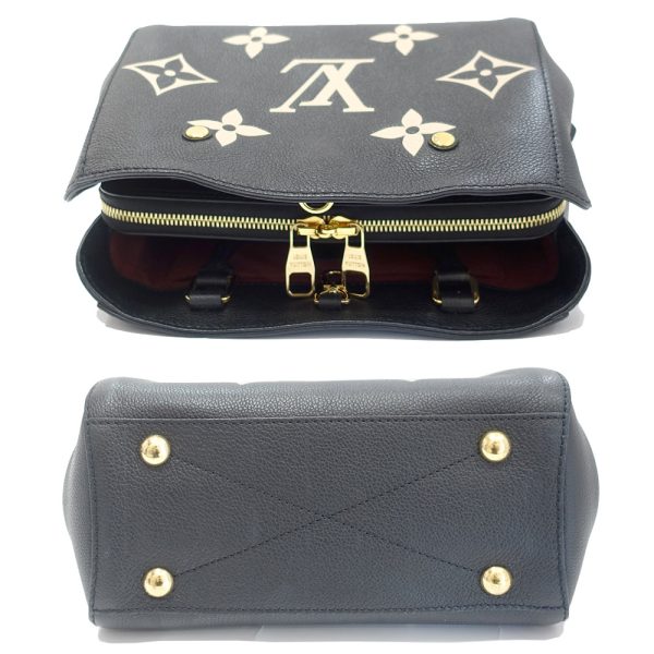 s2406 06 503856mk 02 Louis Vuitton Montaigne BB Empreinte Black 2WAY Bag