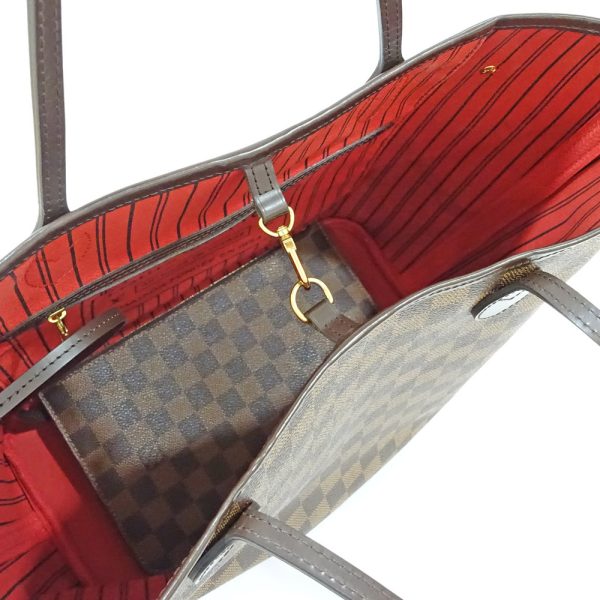 s2406 06 504176ti 02 Louis Vuitton Damier Ebene Neverfull MM Sleeves