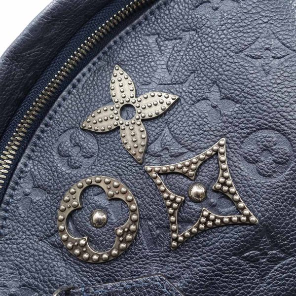 s2406 06 504304ko 07 Louis Vuitton Sorbonne Flower Pins Empreinte Bag Rucksack Blue