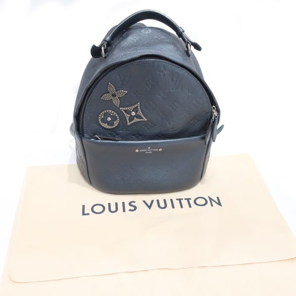 s2406 06 504304ko 08 Louis Vuitton Sorbonne Flower Pins Empreinte Bag Rucksack Blue