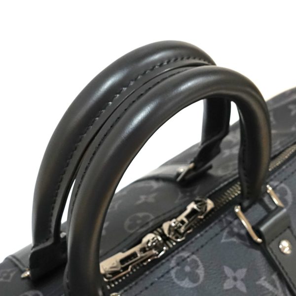 s2406 06 504434tn 04 Louis Vuitton Keepall Bandouliere 45 Monogram Eclipse Bag Shoulder M40569