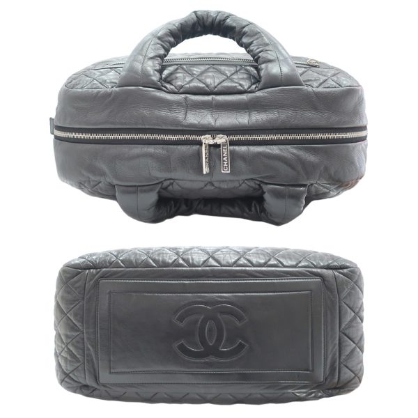 s2407 06 504191mk 02 Chanel Coco Mark Black Lambskin Bag