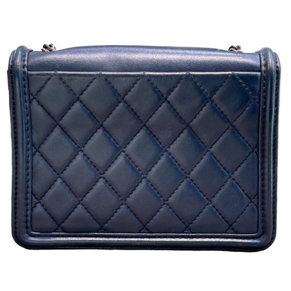 s 6168592 0 CHANEL Lego Boy Blue Shoulder Bag