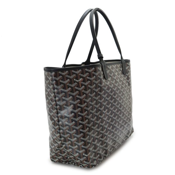 saintlouis pm bk 1 Goyard Saint Louis PM Tote Black Multicolor