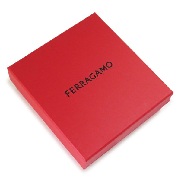 sf wallet box2 Salvatore Ferragamo Folding Wallet Mini Wallet Gancini Leather