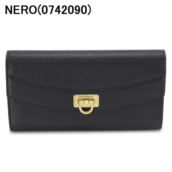 sf220023 1 Ferragamo Gancini BifLong Wallet