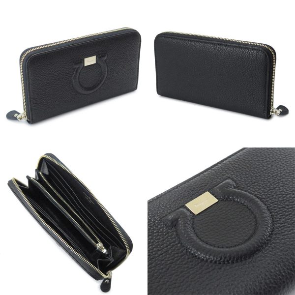 sf22c843 2 Ferragamo Wallet Gancini Leather