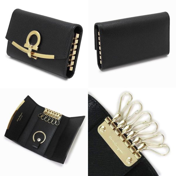 sf22d151 2 Ferragamo Gancini Key Case