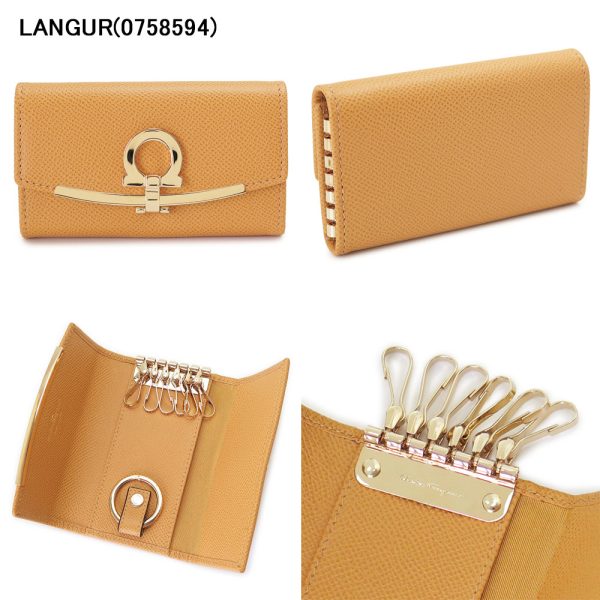 sf22d151 5 Ferragamo Gancini Key Case