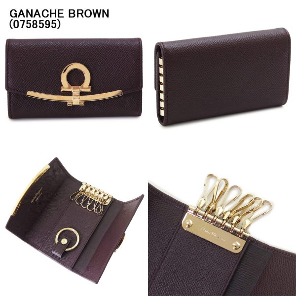 sf22d151 6 Ferragamo Gancini Key Case