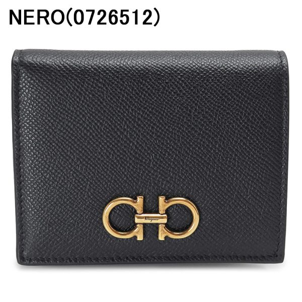 sf22d780 1 Ferragamo Double Gancini BifWallet