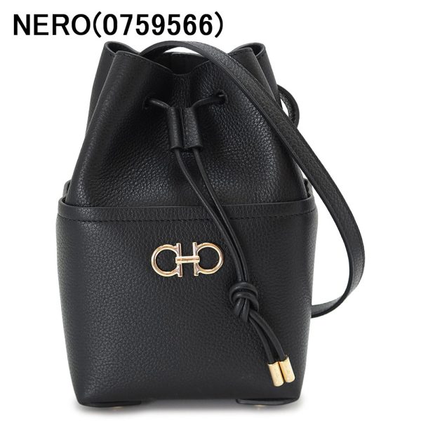 sfbucketbag 1 Ferragamo Gancini Crossbody Bucket Bag