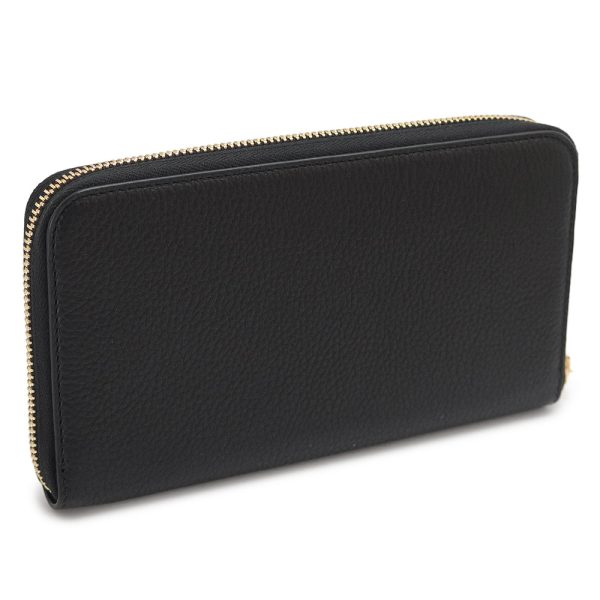 sflongzipwallet 3 Ferragamo Double Gancini Organizer Wallet Leather