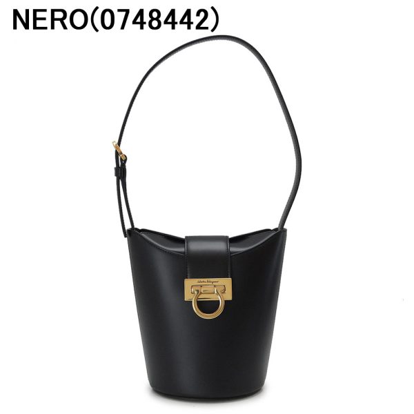 sftrifoliobag 1 Salvatore Ferragamo Shoulder Bag Trifolio Bucket Mini