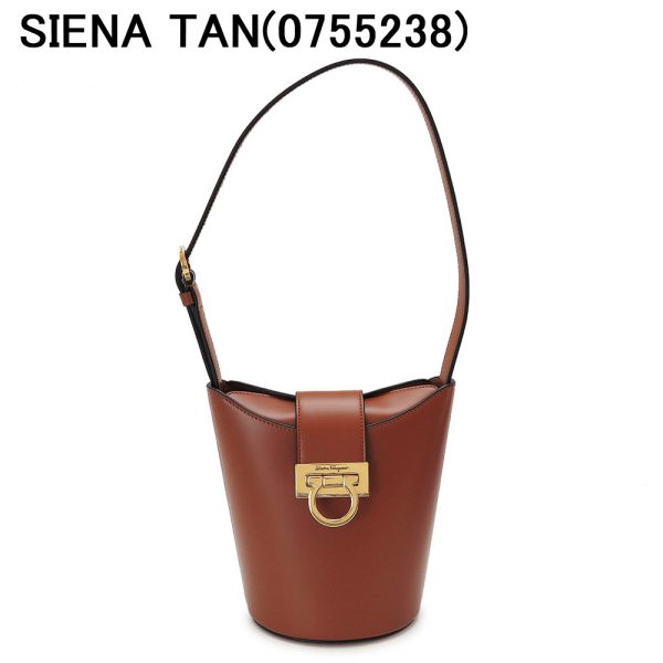 sftrifoliobag 8 Salvatore Ferragamo Shoulder Bag Trifolio Bucket Mini