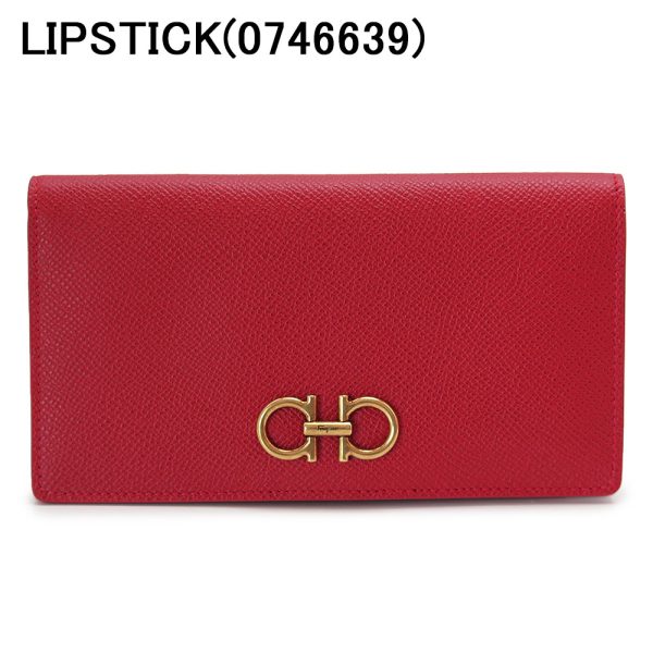 sfwomenlongwallet 8 Ferragamo Gancini Continental Wallet Leather