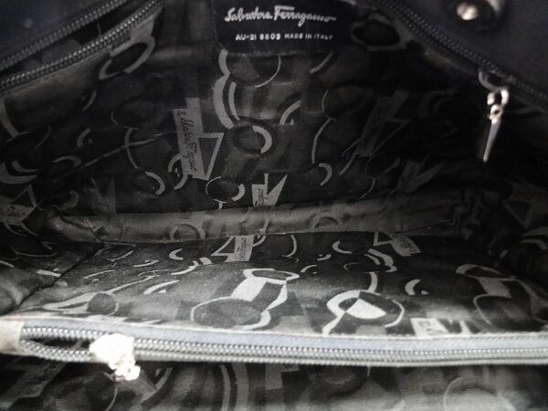 sgd205642177 5 Salvatore Ferragamo Villa Tote Bag Black