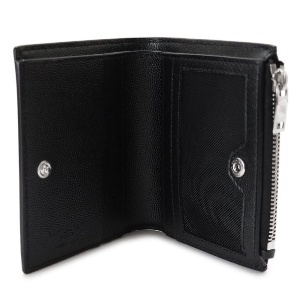 sl575789 4 Saint Laurent Folding Wallet Wallet Black