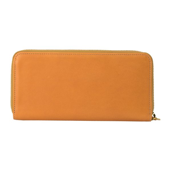 szw046po0001na591 2 IL BISONTE Vacchetta long wallet Beige