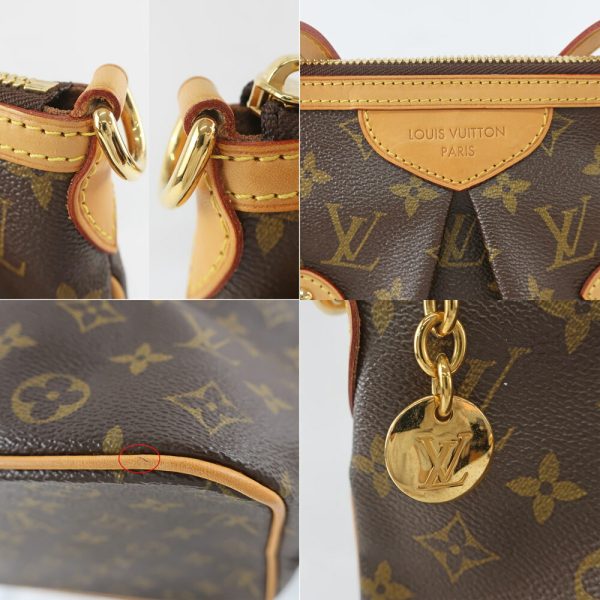 t2304 06 002640nt 06 Louis Vuitton Palermo GM Monogram Shoulder Bag Brown