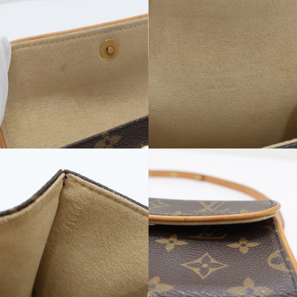 t2308 05 006044mn 06 Louis Vuitton Pochette Florentine Waist Pouch Monogram Brown